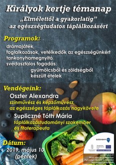 Királyok kertje - témanap lesz az István Király Általános Iskolában pénteken